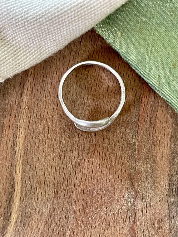 Nice Vibration Band Solid Sterling 925 Silver Rin… - image 3