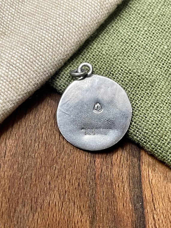 Mexico Aztec Time Template Pendent Solid 925 Ster… - image 3