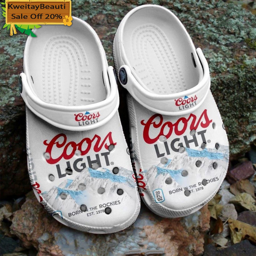 Coors Light Sandal Coors Light Slippers Coors Light Shoes - Etsy