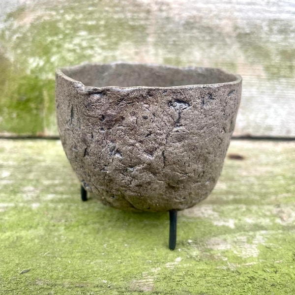 READY TO SHIP - Original ceramic tumbler - coffee tumbler - stoneware - earthy ceramics - black oak