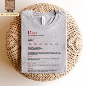 Dad DnD Shirt,Father's Day Shirt,Happy Father's Day2025,Chaotic Good Dad Shirt, DnD Father'sDay Gift, Funny Dad Shirt, DnD Inspired For Dad