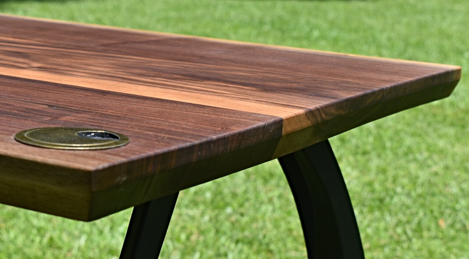 Black Walnut Matching Desk and Coffee Table live Edge Etsy