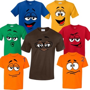 M and Magical Family vacation matching Halloween chocolate Group costumes, Birthday Boy Birthday Girl Christmas matching tshirt