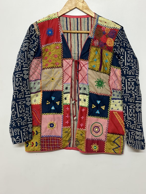 Banjara Patchwork Jacket, Boho Hippie Banjara Jac… - image 5