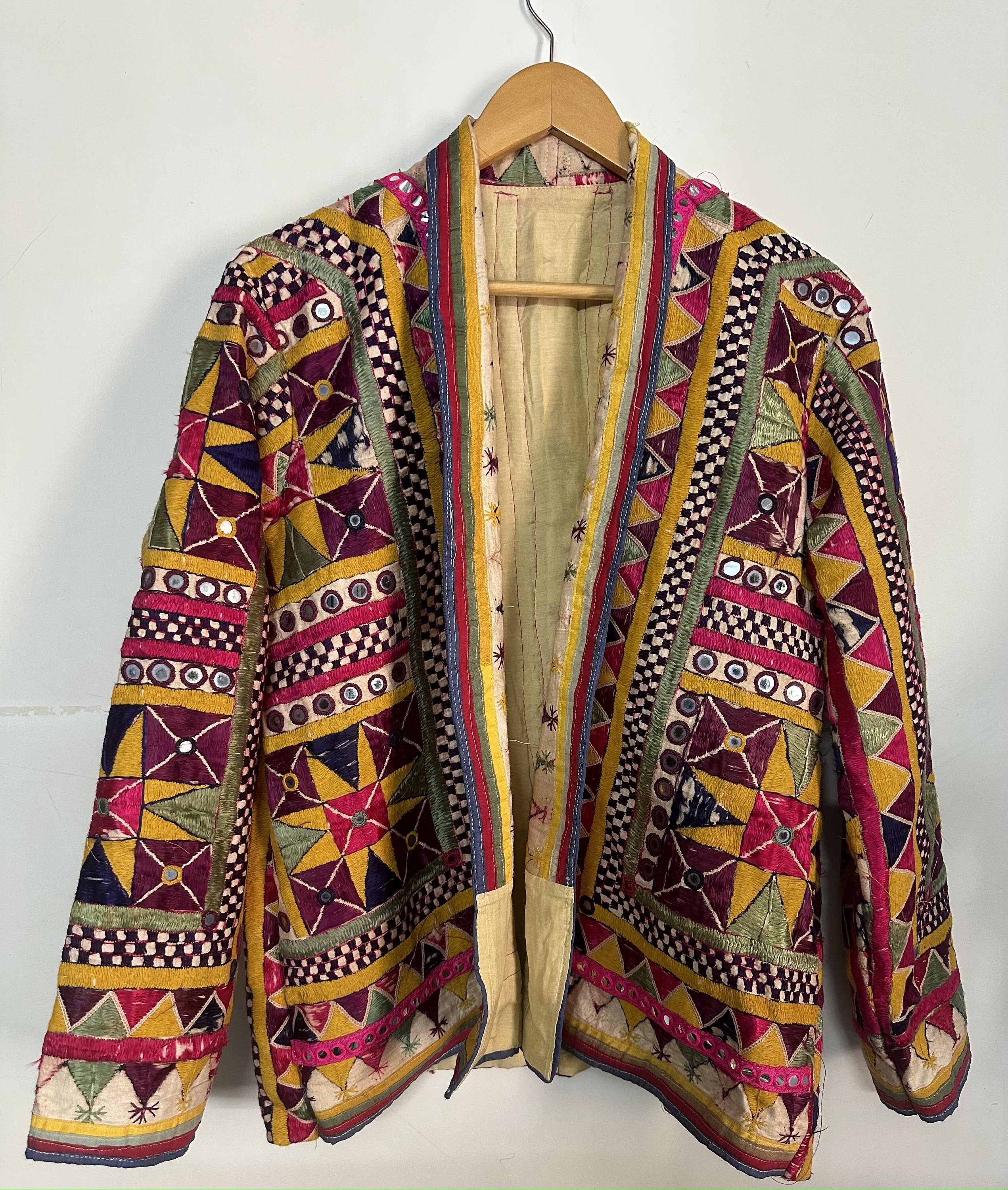 Banjara Jacket Bohojacket Indianhandwork Indiantextile - Etsy