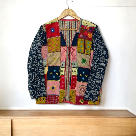Banjara Patchwork Jacket, Boho Hippie Banjara Jac… - image 1