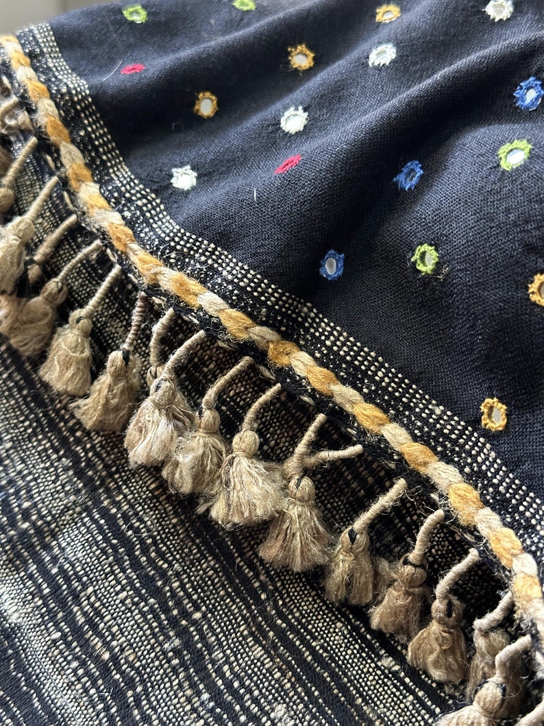Handwoven Desi Wool (indian Wool) Shawl/throw From Kutch Gujarat Wool ...