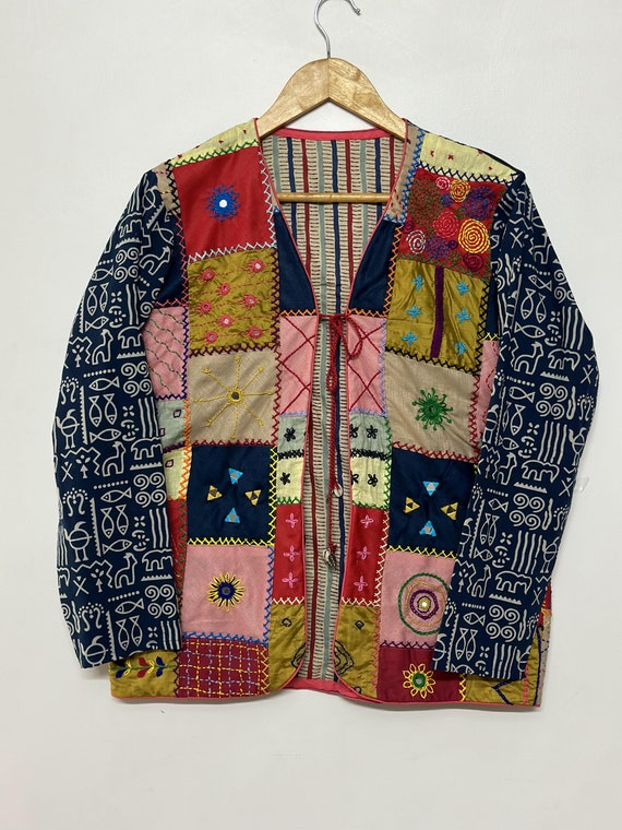Banjara Patchwork Jacket, Boho Hippie Banjara Jac… - image 2