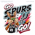 Go Spurs Go PNG, San Antonio Spurs PNG, Basketball Fan Shirt Design, Basketball Game Day Graphic, Digital Download