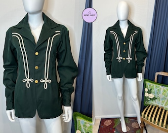 Rare Vintage 1979 NICSINGER Uniform Marching Band Jacket M