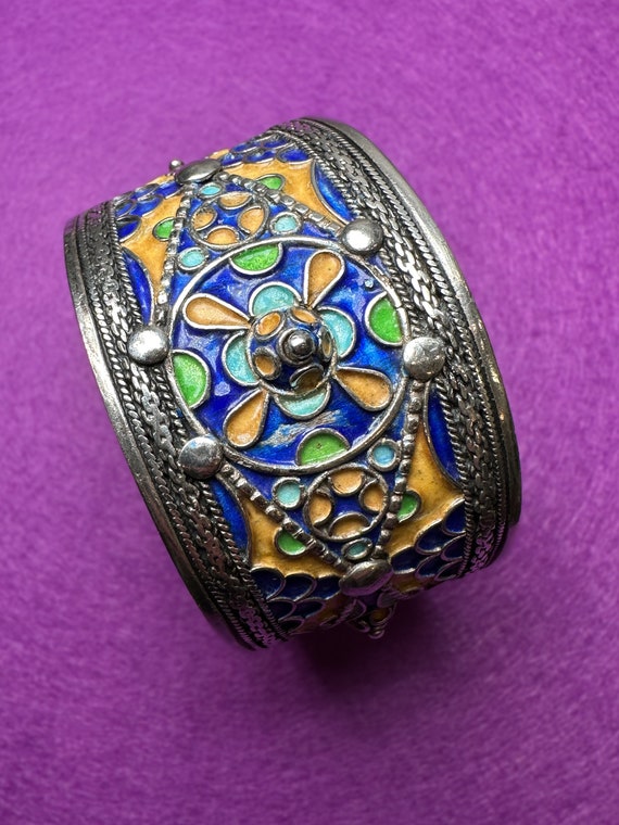 Massive Beautiful Vintage Moroccan Berber Sterling