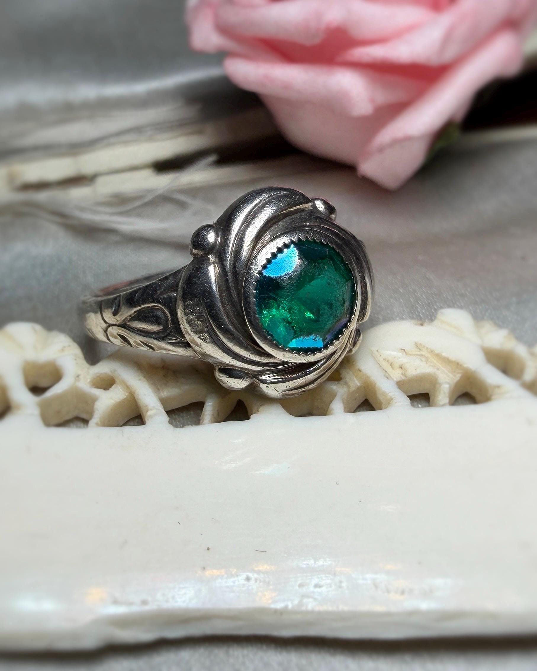 835 Silver Ring - Etsy