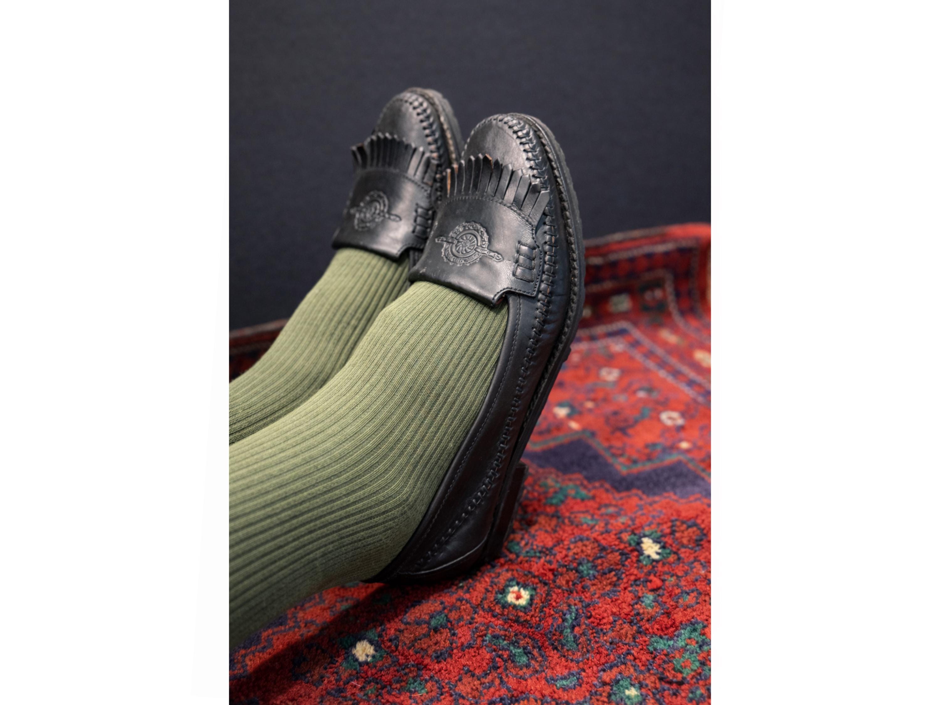 Vintage BALLY Tassel Loafers Mens 9 M Black Leather Moc Switzerland Luxury FLAW Bally Men main image 2