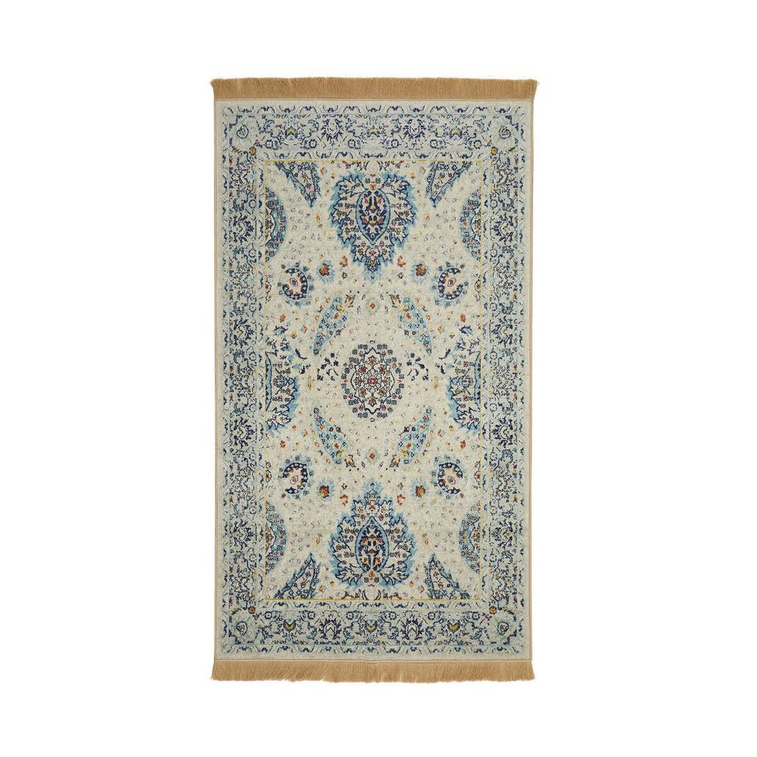 Muslim Prayer Rug Turkish Velvet Islamic Praying Mat for Men, Women ...