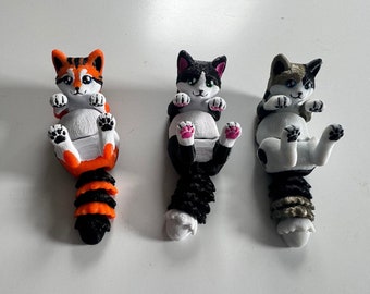 Articulated 3D Printed Kitty Keychain