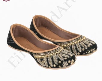 Punjabi Ethnic Wedding Jutti Classic & Fashion Shoe, Jutti For women - EiraHandArt