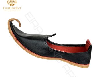 Handmade Rajasthani Leather Khussa Jutti & Mojaris for Mens : Royal Ethnic Groom Shoes