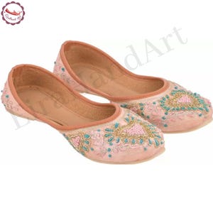 Punjabi Ethnic Wedding Jutti Classic & Fashion Shoe, Jutti For women - EiraHandArt