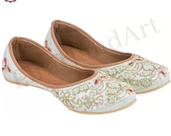 Punjabi Ethnic Wedding Jutti Classic & Fashion Shoe, Jutti For women - EiraHandArt