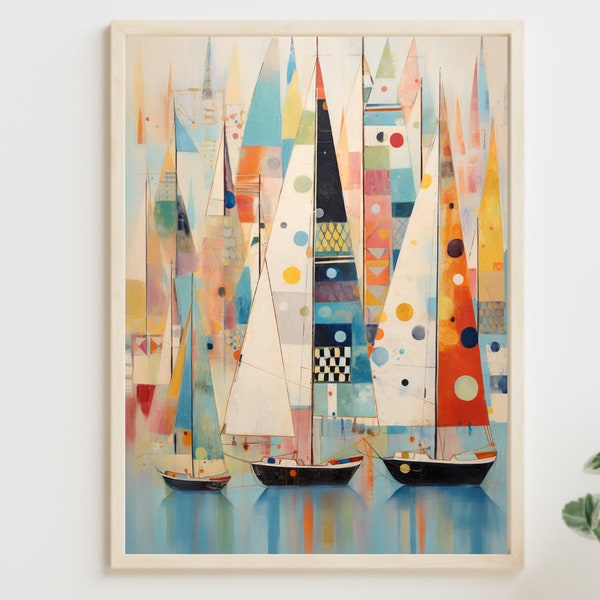 Modern Nautical Art Etsy