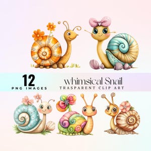 Clipart lunatique d'escargot, illustration PNG drôle d'escargot de kawaii, art graphique de créature de coquille de strass de dessin animé, bel escargot de coquille de paillettes