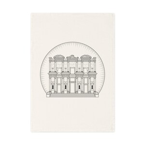 Library of Celsus - Ephesus - Turkey Cotton Tea Towel