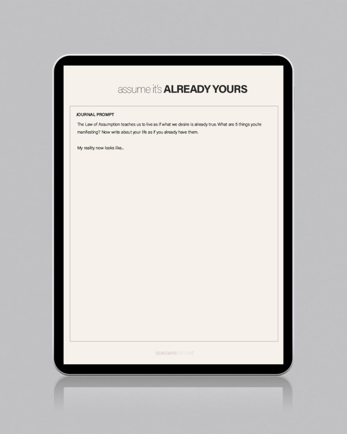 Becoming Her: Glow up Journal | Digital Guided Journal for Women | Soft ...