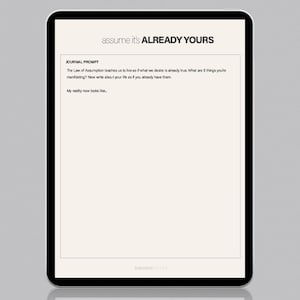 Becoming Her: Glow up Journal | Digital Guided Journal for Women | Soft ...
