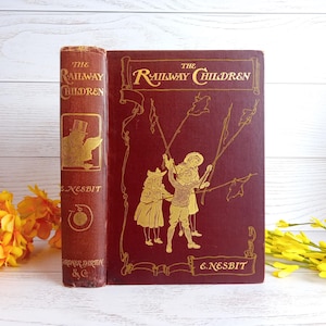 E. Nesbit, The Railway Children, RARE FIRST EDITION, 1906 Wells Gardner, Darton & Co, Beautiful, Well Preserved Book, C E Brock Illustrated
