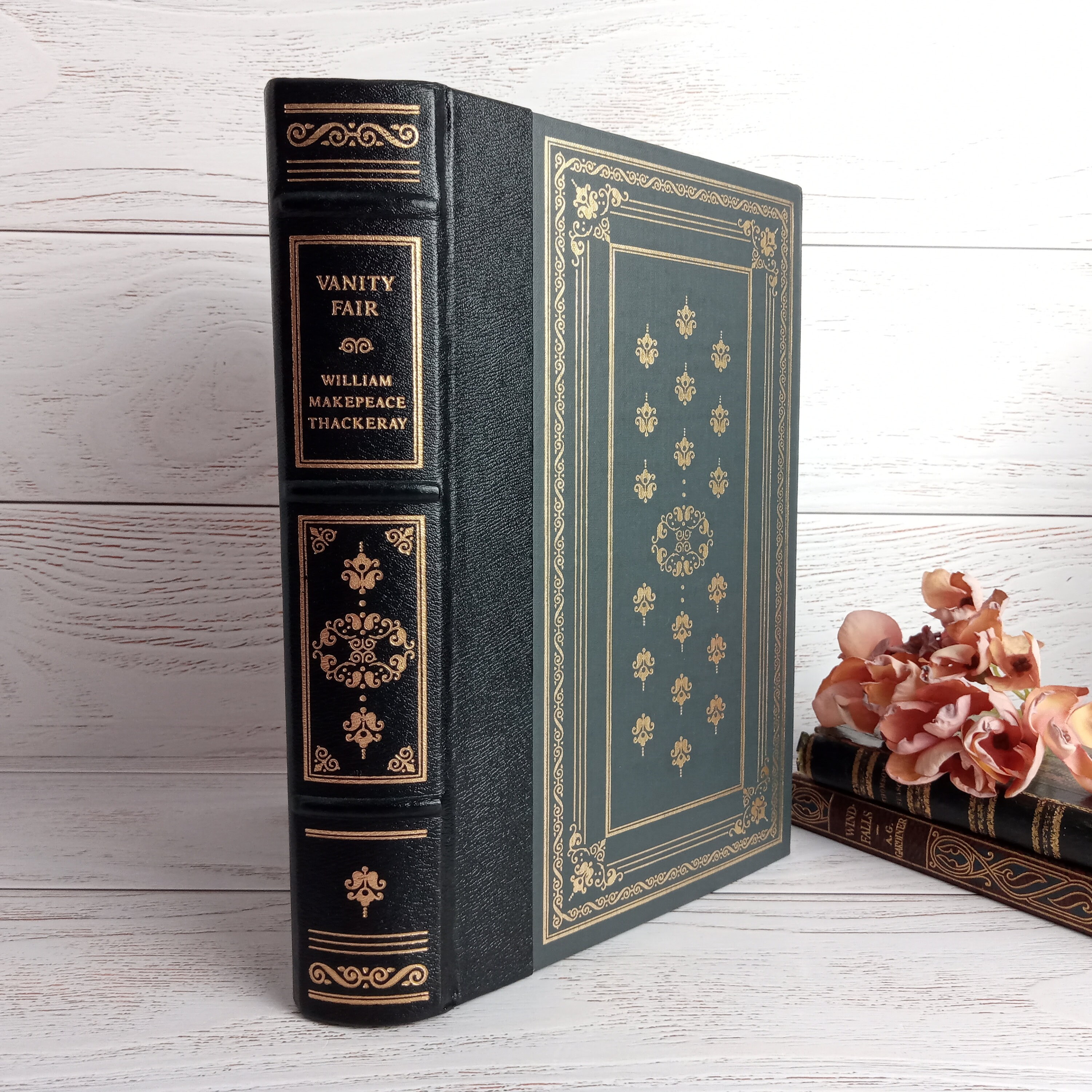 Biblioteca Franklin, William Makepeace Thackeray, Vanity Fair, EXCELENTE COPIA, Edición especial de 1984, Biblioteca de la Universidad de Oxford, Grandes libros del mundo