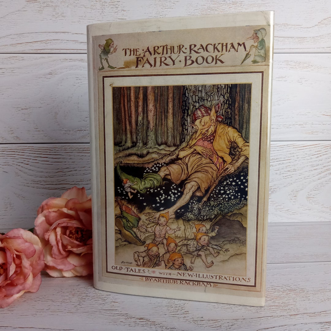 Arthur Rackham Coloring Book The Arthur Rackham Fairy Book 1961 de Hainan Lovely Vintage Tapa dura ...