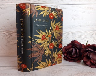 Charlotte Bronte Jane Eyre Gift Edition Display Quality Special Deluxe Stunning Design Gilt Edge Hardcover Home Library