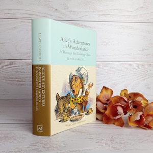Lewis Carroll, Alice&#39;s Adventures in Wonderland, Looking-Glass, Macmillan, Collector&#39;s Pocket Gift Book, Colour Tenniel Illus, DJ, As New