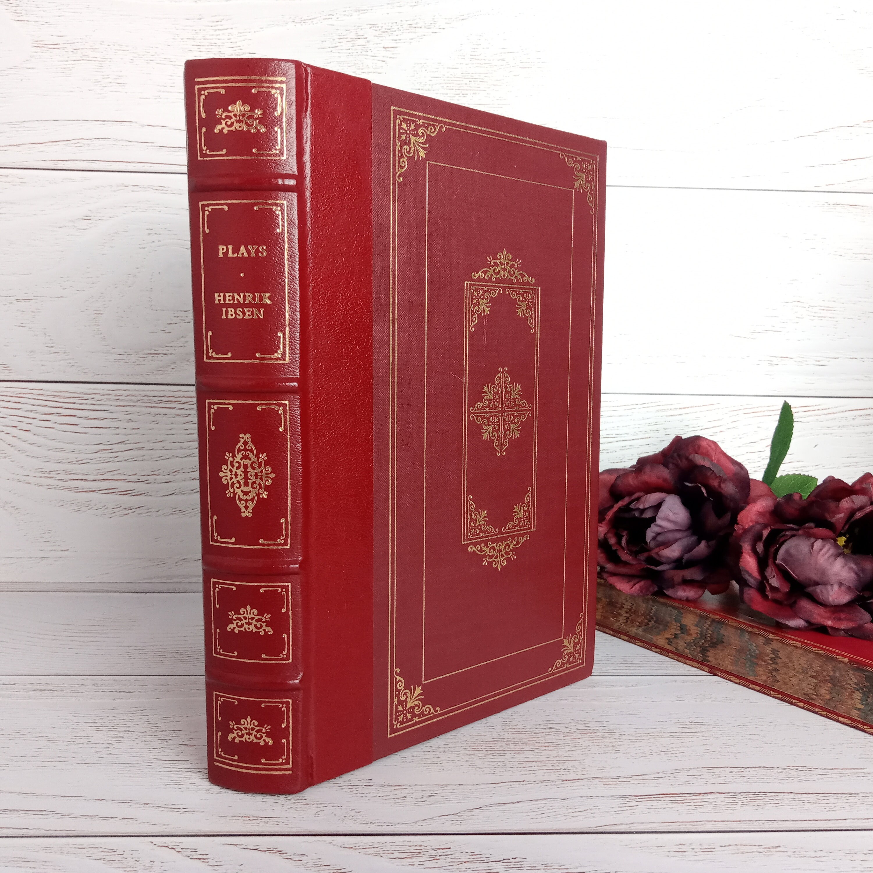 Franklin Library, Henrik Ibsen, Four Plays, SUPERB EXAMPLE, Special 1983 Edition, Oxford University Library World's Great Books, Illustrated