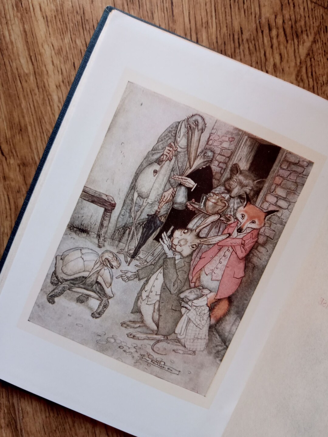 Arthur Rackham Aesop's Fables STUNNING Colour - Etsy