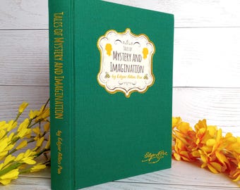 Edgar Allan Poe, Tales of Mystery and Imagination, Deluxe Gift Book, Coloured Page Edges, As New, Extra Material!