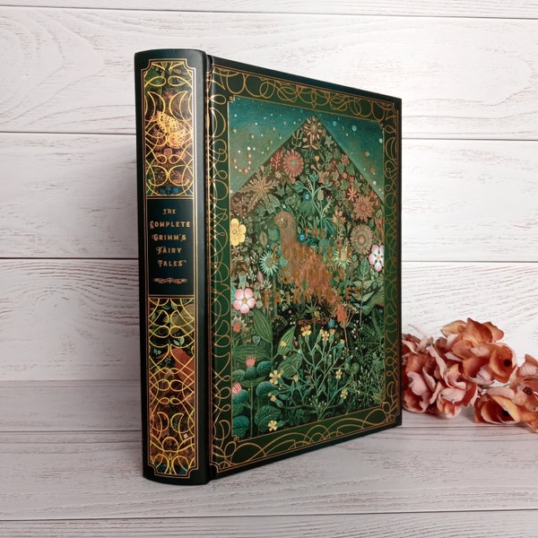 Complete Grimm's Fairy Tales Lovely Gift Edition Book Classic Rackham Illustrated Display Quality Deluxe Hardcover Stylish Home Library