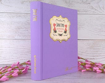 Charlotte Bronte, Jane Eyre, Gift Book Edition, Special Deluxe Hardcover, Coloured Page Edges, Decorative Edition, As New, Gothic Romance!
