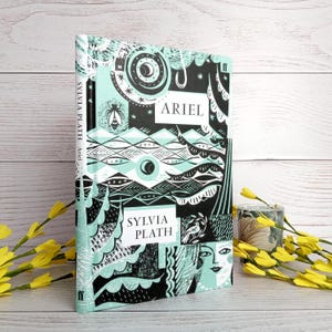 Sylvia Plath, Ariel, Vivid, Amazing Poetry Book, Very Striking as New Faber Gift Edition, Poèmes reliés, V&A Design, The Bell Jar Author