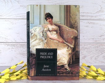 Jane Austen, Pride and Prejudice, 1994 Vintage Hardcover with Dust-Jacket, Illustrated.