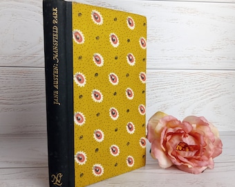 Jane Austen, Mansfield Park, Pretty 1949 Small Vintage Hamish Hamilton Hardcover Book, Lovely Design Boards (Author, Pride and Prejudice).