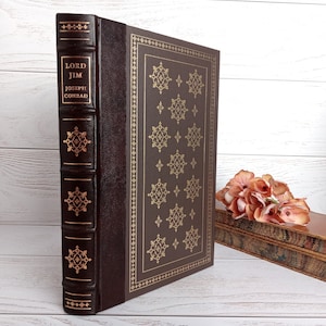 Franklin Library, Joseph Conrad, Lord Jim, SUPERB EXAMPLE, Special 1984 Edition, Oxford University Library World&#39;s Great Books, Illustrated