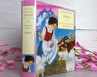 Heidi, de Johanna Spyri, edición de 1999, ilustraciones de Ted Rand.
