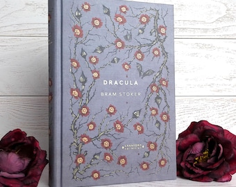 Bram Stoker, Dracula, CRANFORD COLLECTION Book, Collectible Gift Edition, Timeless Classic, Decorative Lavender-Grey Special Edition, As New