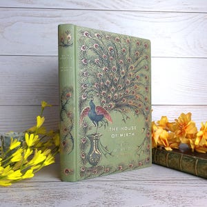 Edith Wharton, The House of Mirth, CRANFORD COLLECTION, Rare Gift Book Edition, Deluxe Embossed Design, Collectible Timeless Classic, As New