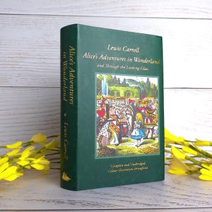 Lewis Carroll, Alice&#39;s Adventures in Wonderland and Looking-Glass, Collector&#39;s Pocket Gift Book, Colour Tenniel Illustrations, DJ, As New