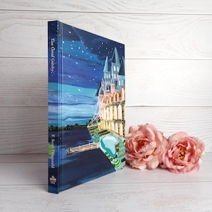 F Scott Fitzgerald, The Great Gatsby, Painted Contemporary Gift Edition Book, Display Quality, Gilt Edges, Special Deluxe Hardcover, As New