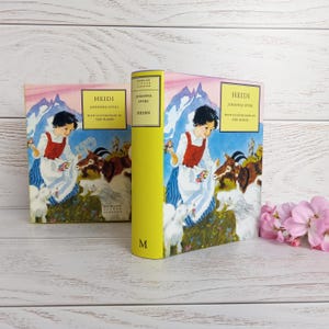 Johanna Spiri, Heidi, Hübsche, Kleinformat 1994 Erstausgabe, mit DJ, Little Classics Kinderbibliothek, Geschenkwürdig, schöne Farbplatten