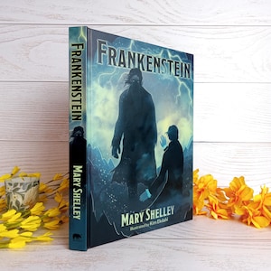 Mary Shelley, Frankenstein, Collector&#39;s Deluxe Book, Colour Illustrated by Kim Ekdahl, Gothic Horror Gift Edition, As New, Arcturus Classic