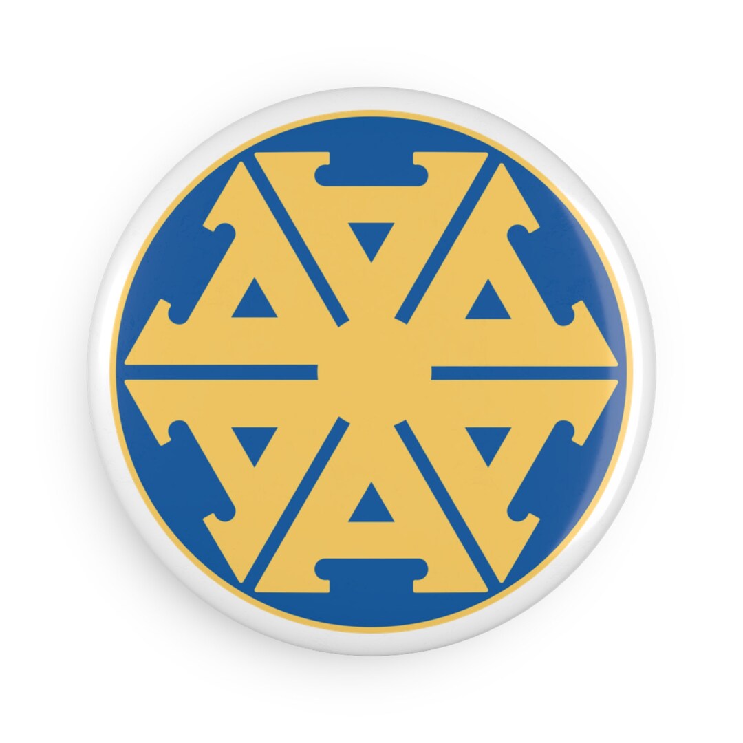 Ambassador Airways Button Magnet, Round Retro - Etsy